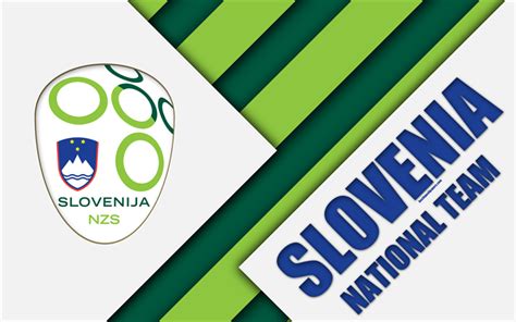 Download wallpapers Slovenia national football team, 4k, emblem ...