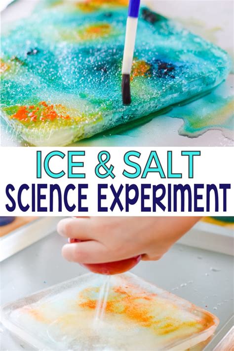 Ice and Salt Science Experiment - Typically Simple