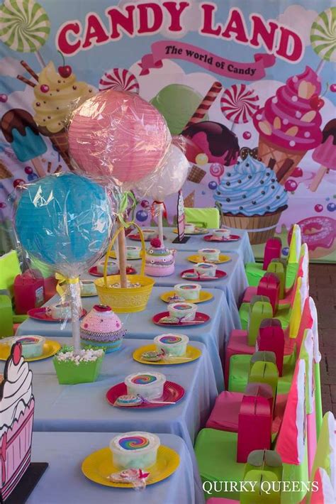 Candy Land Birthday Party Ideas | Photo 1 of 61 | Candy themed party ...