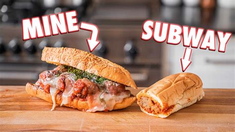 Making The Subway Meatball Sub At Home | But Better - YouTube