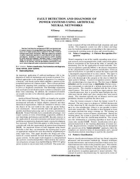 Fault detection and_diagnosis