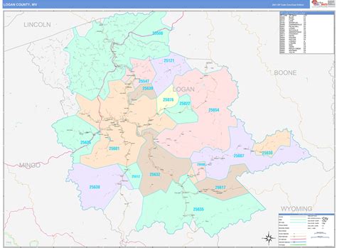 Logan County West Virginia Map | Virginia Map