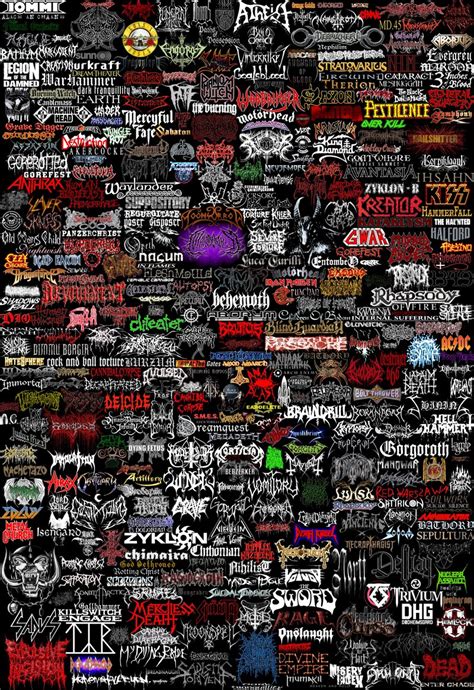 Metal bands logos | Band logos - Rock band logos, metal bands logos ...