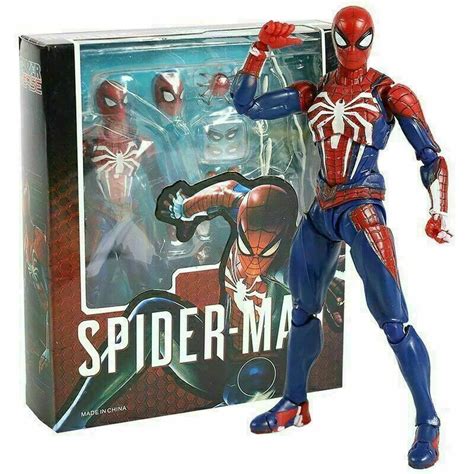 Marvel Avengers SHF Spider Man Homecoming The Spiderman PVC Tokoh Aksi ...