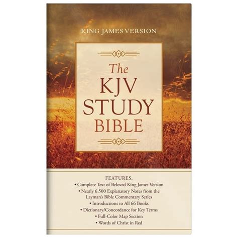 KJV Study Bible: The KJV Study Bible (Hardcover) - Walmart.com