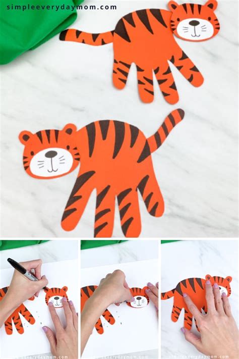 Animal Activities For Kids, Fox Crafts, Tiger Crafts, Animal Crafts For ...