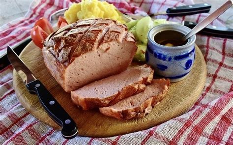 Leberkäse, a German street food • European Cuisine, Culture & Travel©