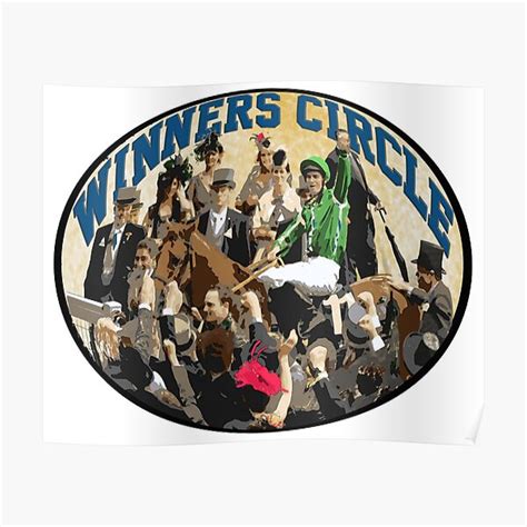 "Horse Racing - The Winners Circle" Poster for Sale by ginnyl52 | Redbubble