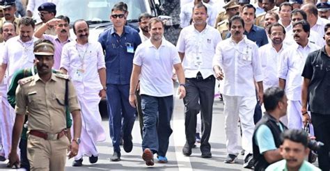 Rahul Gandhi blames design of Kerala roads, says both LDF & UDF responsible