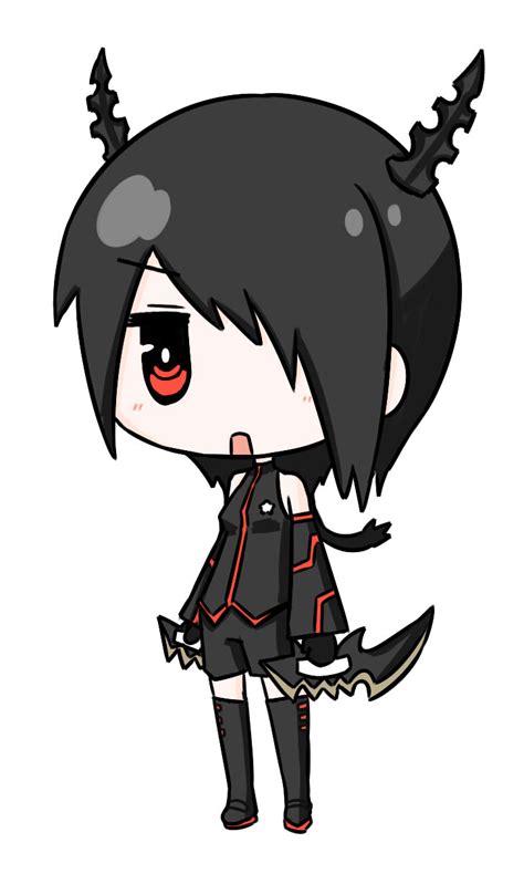 Demon Striker Chibi by chroneco on DeviantArt