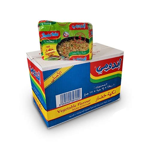 Indomie Vegetables Instant Noodles 75 g, Pack of 40 - AfricShopping