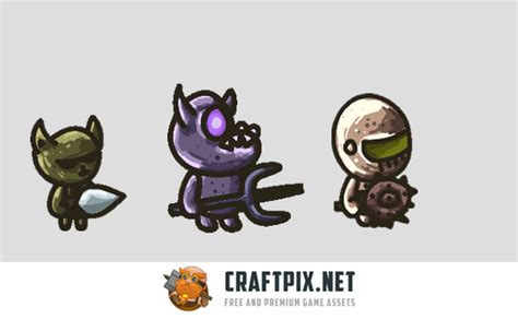 Monster Game Sprites | OpenGameArt.org