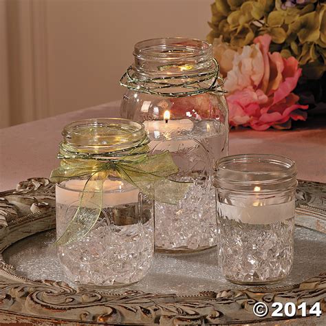 Mason+Jar+Centerpiece+-+OrientalTrading.com | Mason jar centerpieces ...