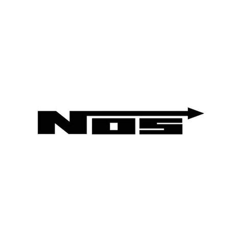 Nos Logo Jdm Decal