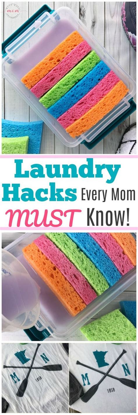 Laundry Hacks You NEED to Know! | Laundry hacks, Diy laundry, Cleaning ...