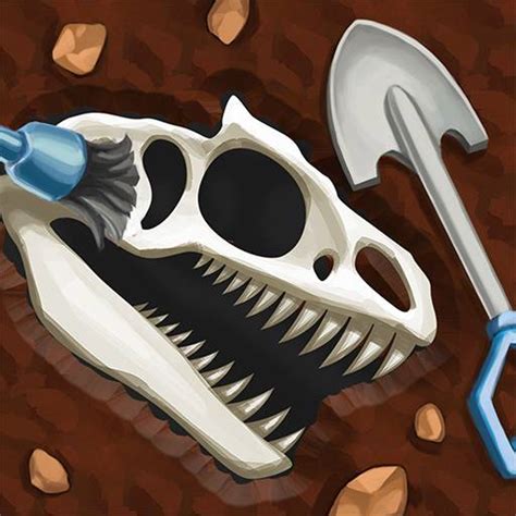 Dinosaur Bone Digging Games Game - Play online at GameMonetize.co Games