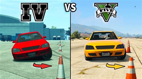 GTA V vs GTA IV - Car Gameplay Comparison | Doovi