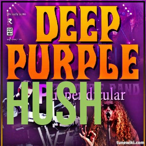 DEEP PURPLE, HUSH Deep Purple, Lyric Art, Hush Hush, Underground, Album ...