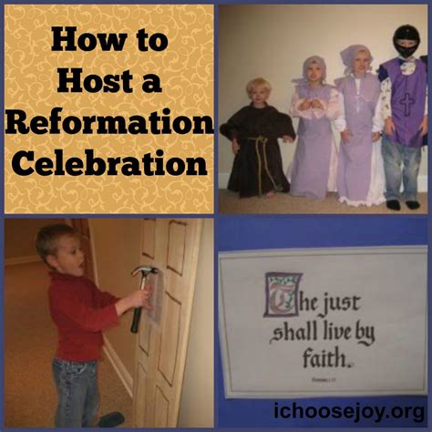 How to Host a Reformation Day Celebration