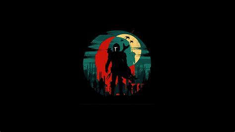 The Mandalorian Star Wars 5K oled Wallpaper, HD Minimalist 4K ...