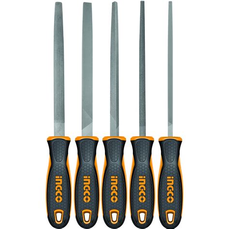 Steel File Set (5 Piece) (Industrial) – Ingco Tools South Africa