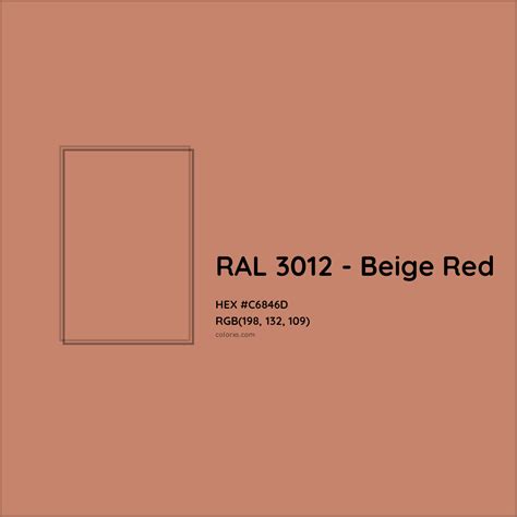 About RAL 3012 - Beige Red Color - Color codes, similar colors and ...