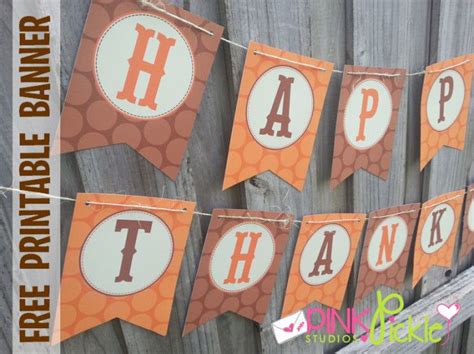 18 DIY Thanksgiving Banners - The Girl Creative