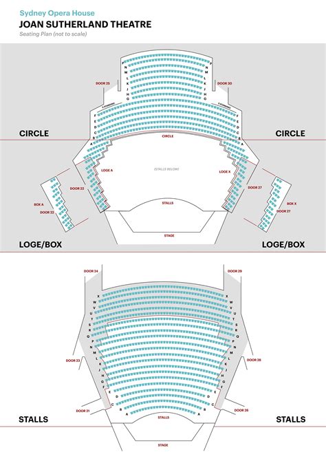 Joan Sutherland Theatre Seating Plan | Sydney Opera House Guide