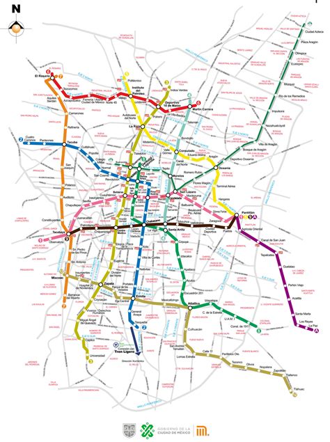 Mexico City Metro Map Mapa De Mexico Mapas | Porn Sex Picture