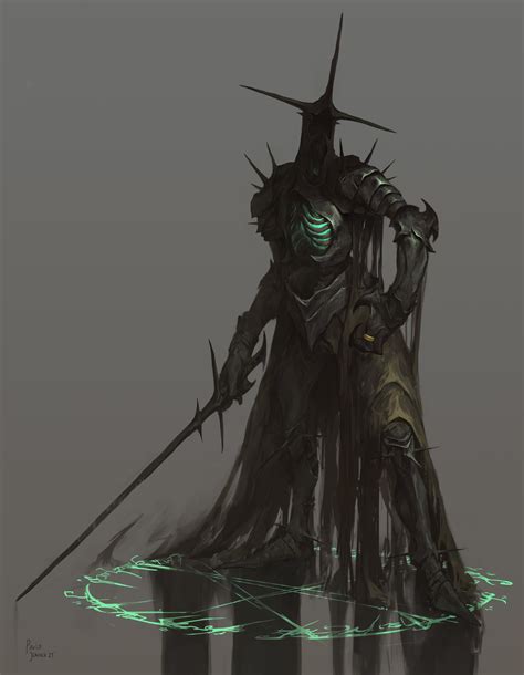 [OC] A fanart/redesign I did of the Witch King of Angmar :) : r ...