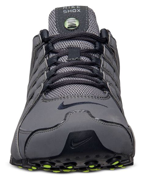 Nike Men'S Shox Nz Eu Running Sneakers From Finish Line in Gray for Men ...