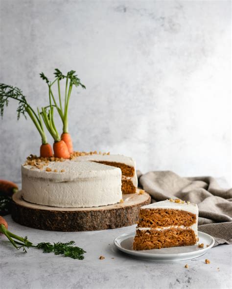 Vegan Carrot Cake - The Delicious plate