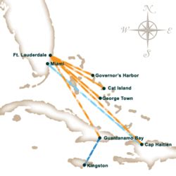 Lynx Air International route maps