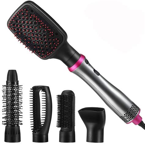 Hair Dryer Brush 5 In 1 Hot Air Brush Multifunctional One Step Hair ...