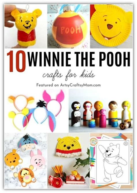 10 Wonderful Winnie the Pooh Crafts for Kids