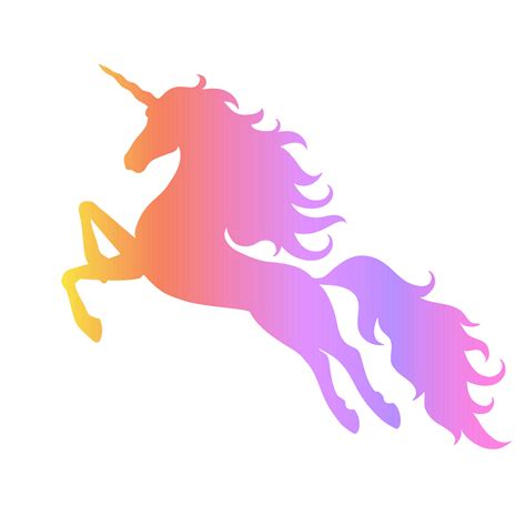 Unicorn Silhouette Vector Art, Icons, and Graphics for Free Download