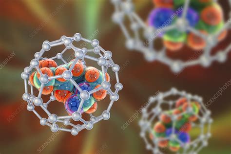 Nanoparticles in drug delivery, conceptual illustration - Stock Image ...