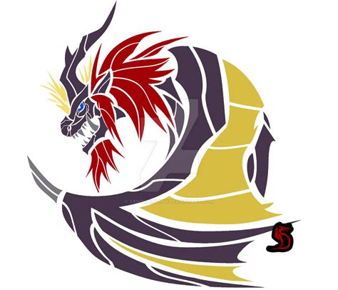 Teostra Circular Emblem by Zanshinretsu on DeviantArt