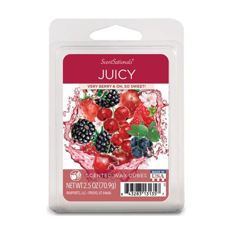 SCENTSATIONALS WAX JUICY FRAGRANCE CUBES - Walmart.com in 2021 ...