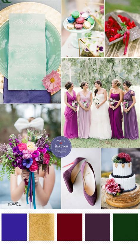 Jewel Tone Wedding theme { 17 ideas to Use Jewel Tones }