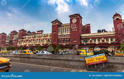 The Exterior of Howrah Junction, Also Known As Howrah Station Editorial ...