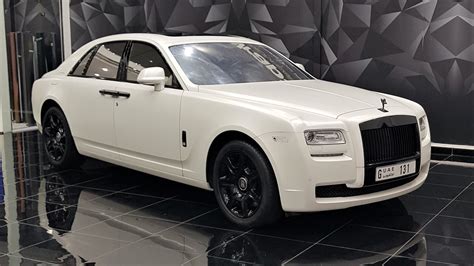 Rolls-Royce Ghost - White Satin wrap | WrapStyle