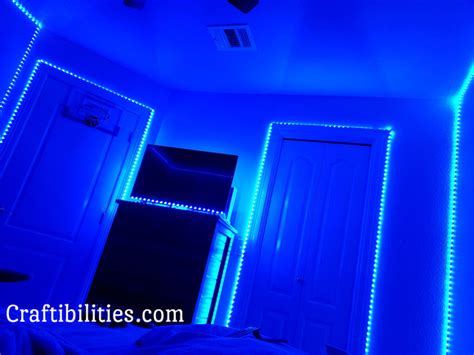 DIY Color changing LED lights - Teenager room decor idea - How to ...