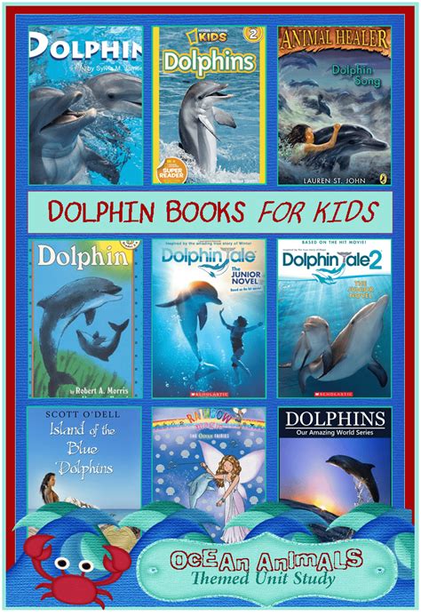 Dolphin Books for Kids {Ocean Animals Unit Study} – 3 Boys and a Dog