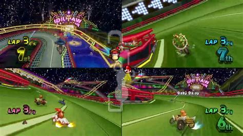 Mario Kart Wii Custom Tracks 4 Players #393 - YouTube