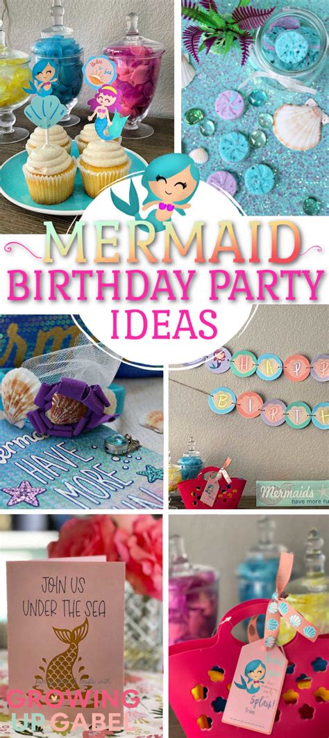 Mermaid Birthday Party Ideas