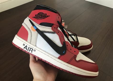 Nike X Off White the 10 air jordan 1 off-white – chicago – billionairemart