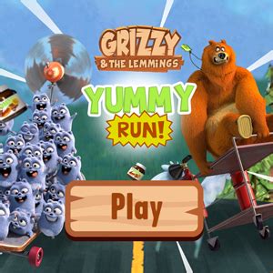 🕹️ Play Free Grizzy & the Lemmings Games for Kids: Free Online Grizzy ...