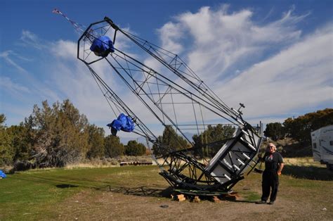 Aperture Fever... The Largest Amateur Telescope... The 70 inch "KH-12 ...