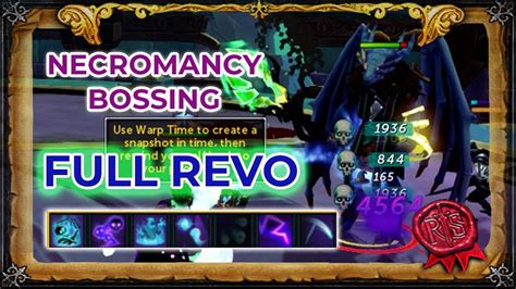 Bossing with Full Revolution Necromancy RS3 | Testing & Revo Bar Guide ...